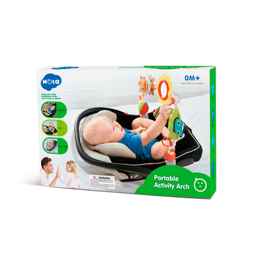 Carusel portabil arcuit pentru bebeluși, Hola Toys, 0-1 an